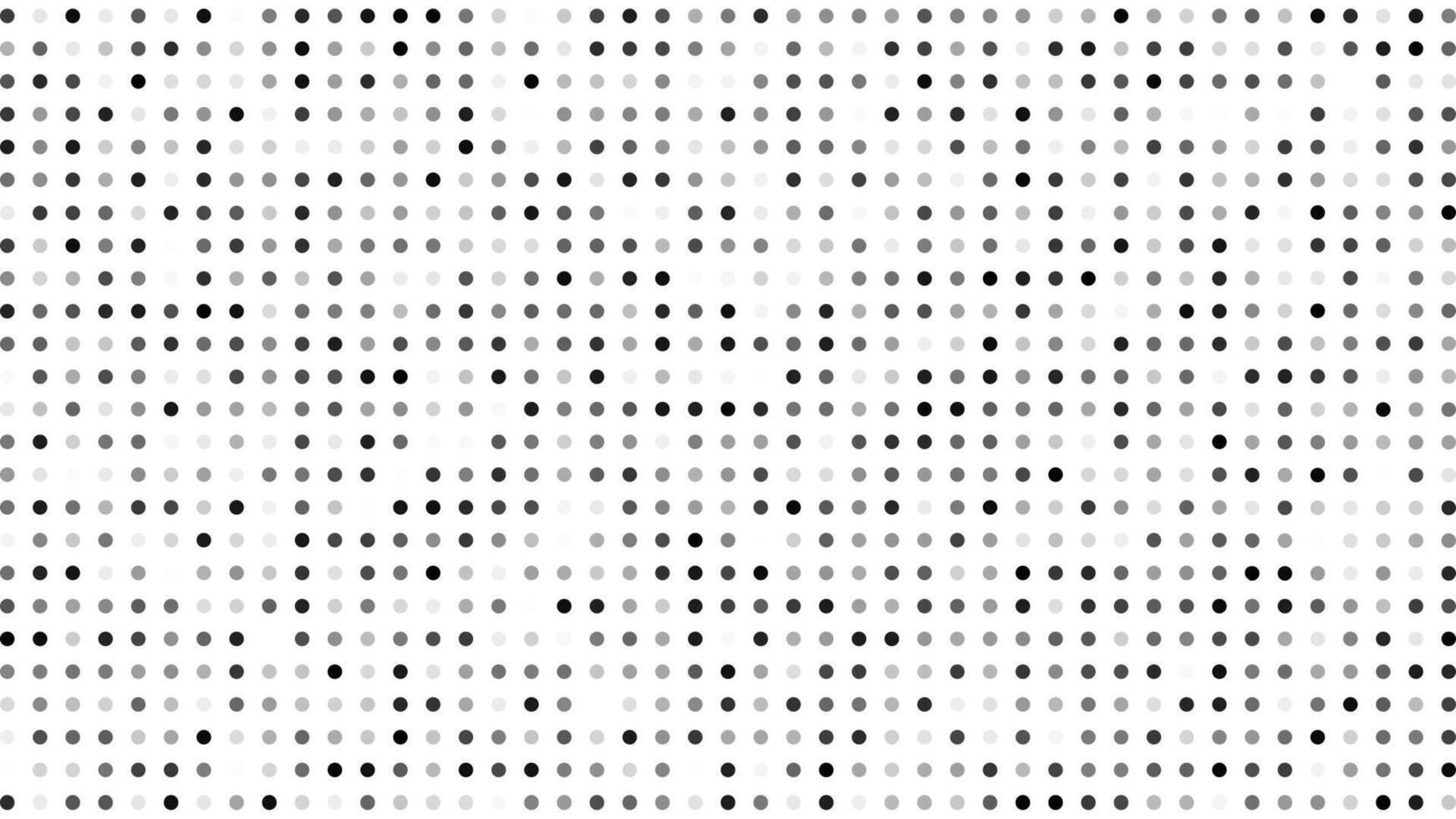 Monochrome halftone background with dots vector
