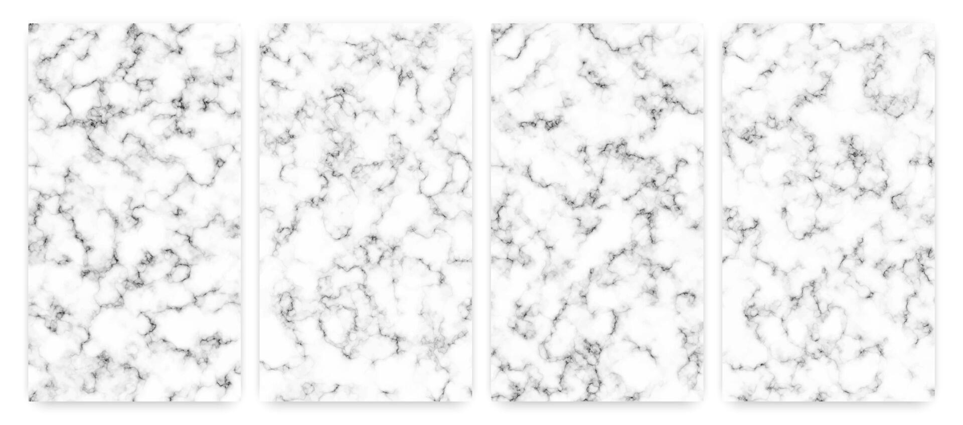 White marble texture background vector