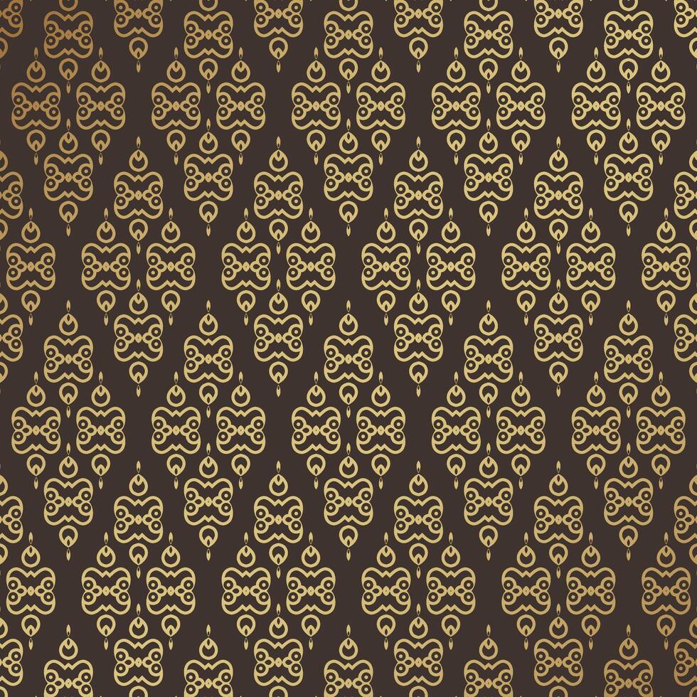luxury dark seamless pattern background vector