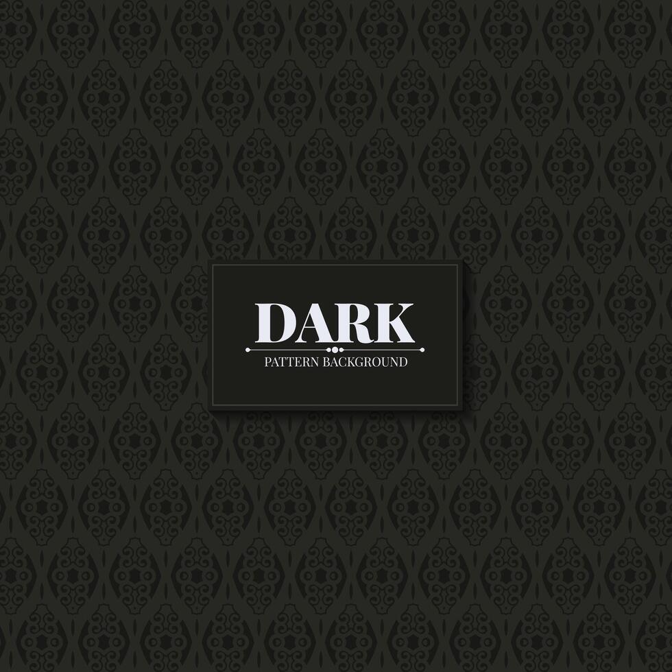 dark ethnic seamless pattern template vector