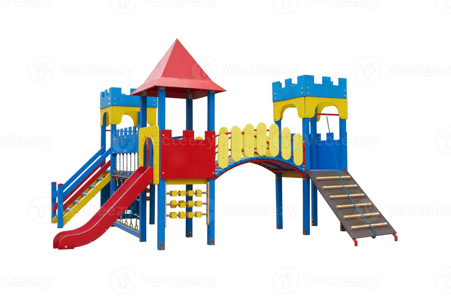 playground on white photo