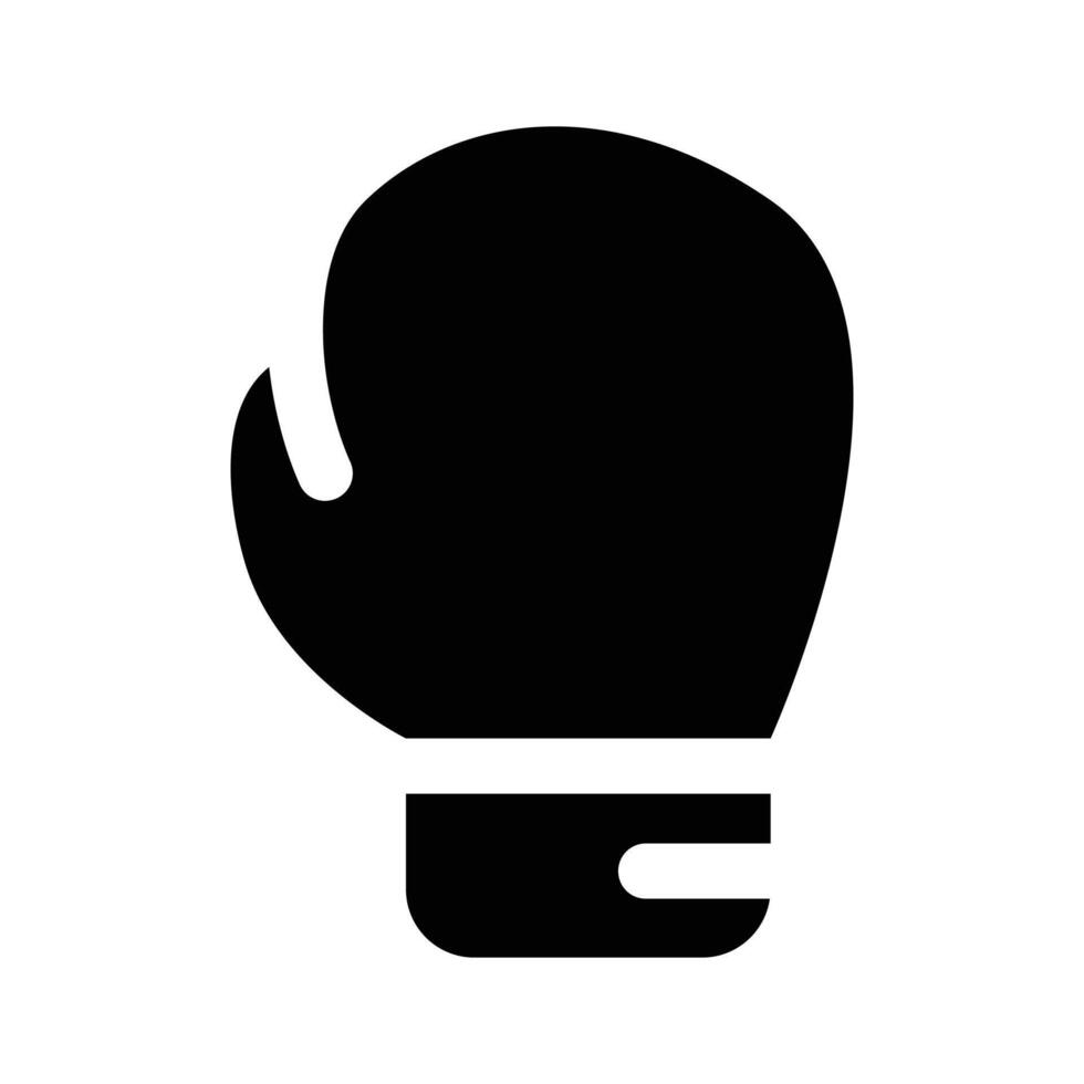 Trendy icon of boxing glove, editable of gaming hand cover vector