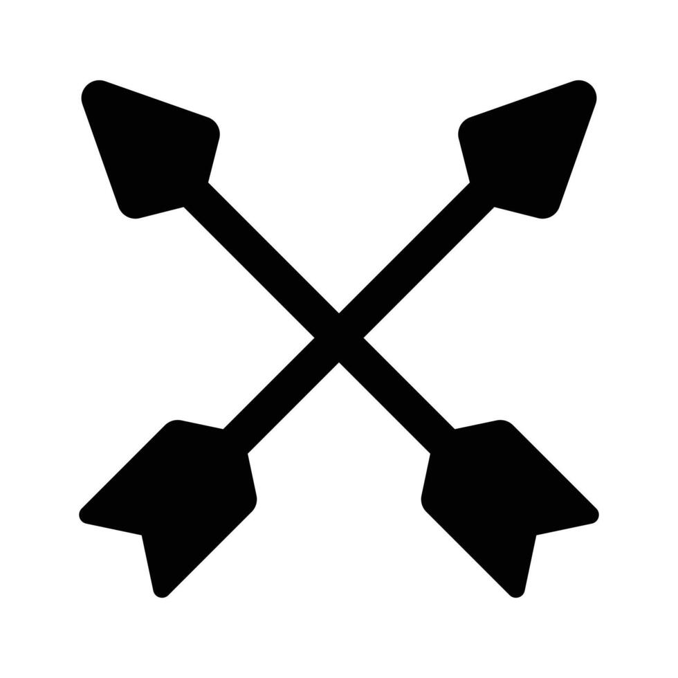 An amazing dartboard arrow icon design, isolated on white background vector