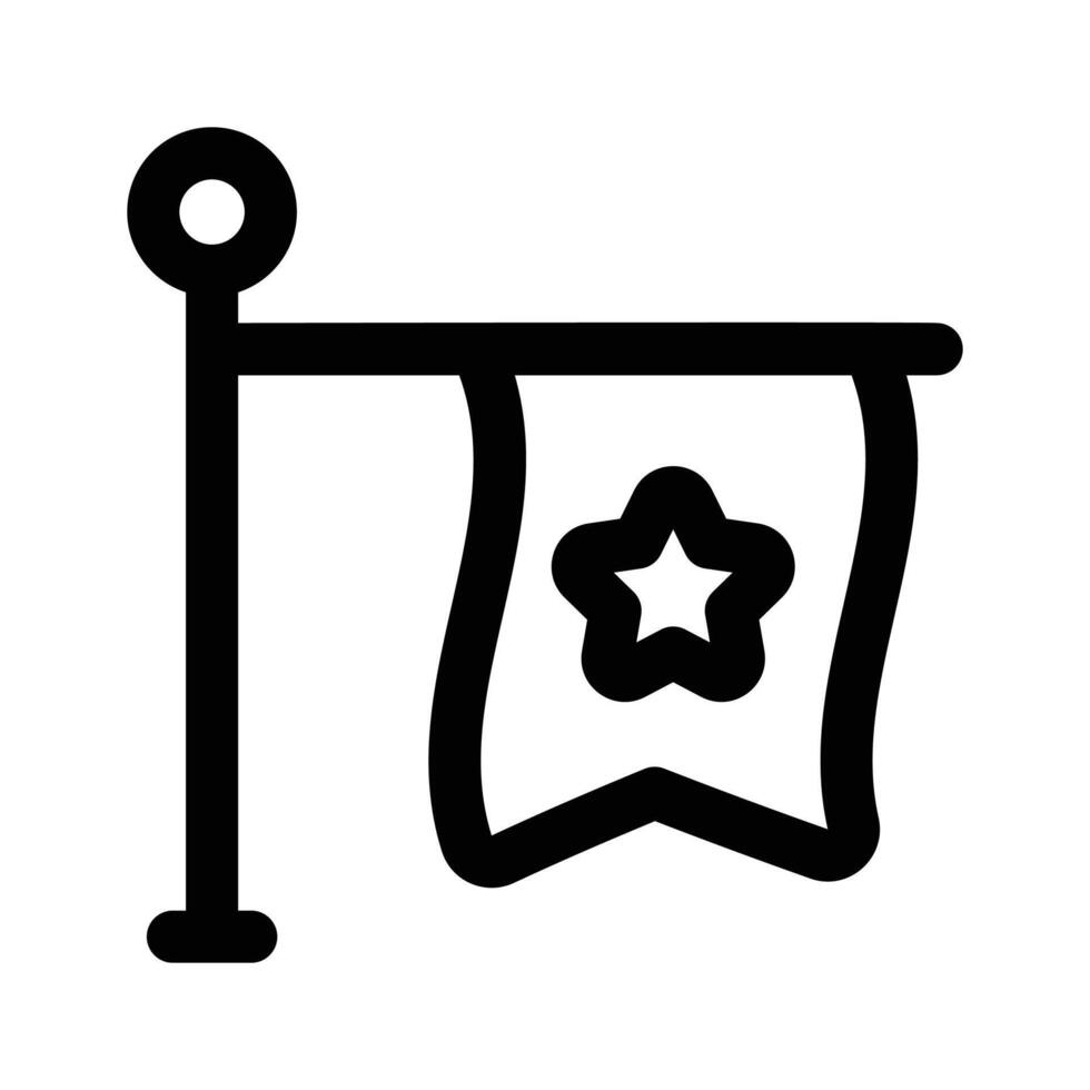 Get this creative icon of sports flag in modern style vector