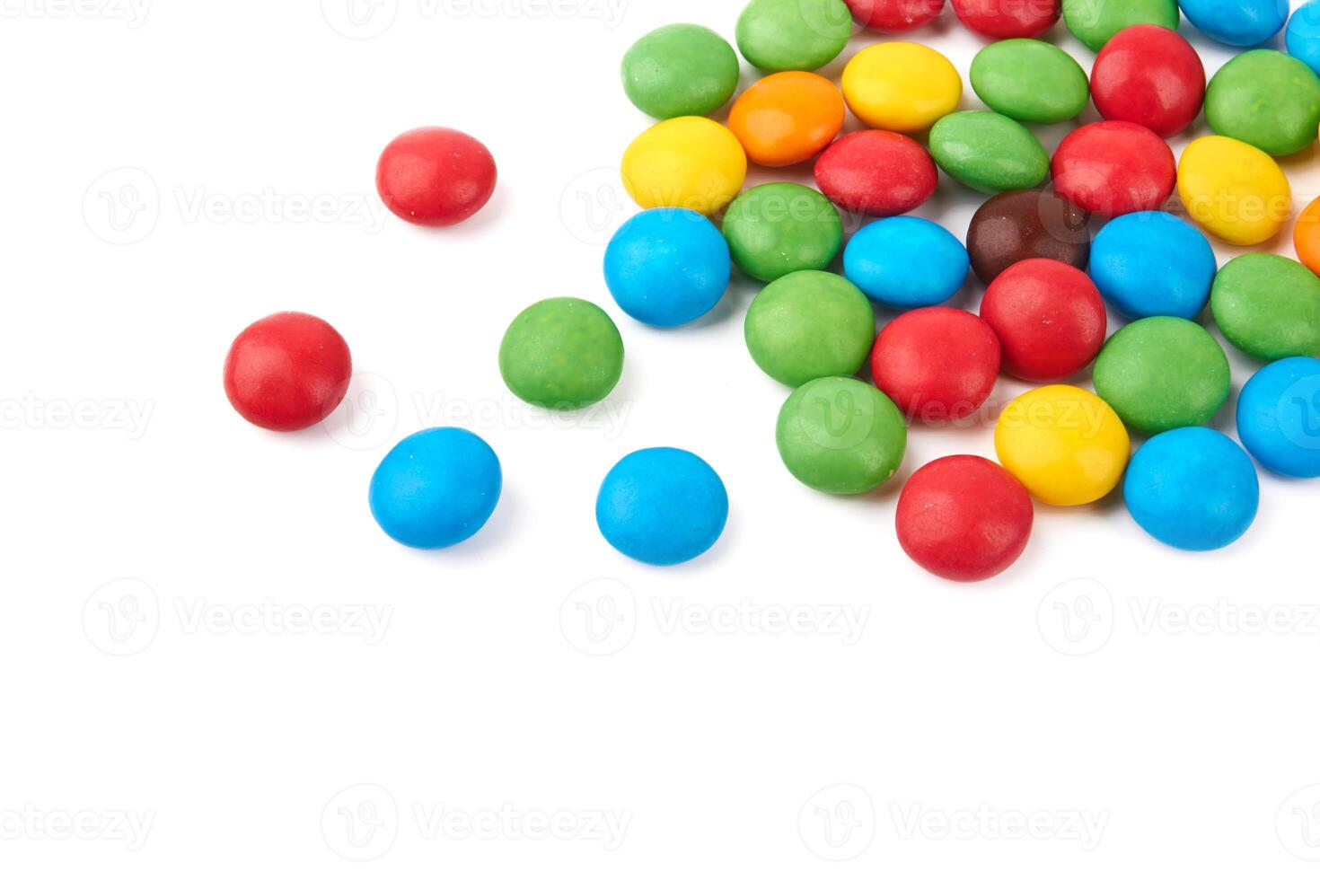 candy on white photo