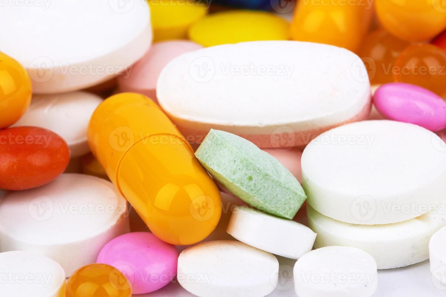 pills as background photo