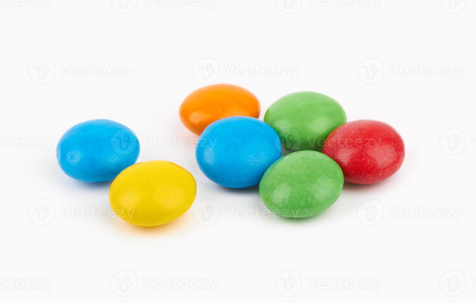 candies on white photo
