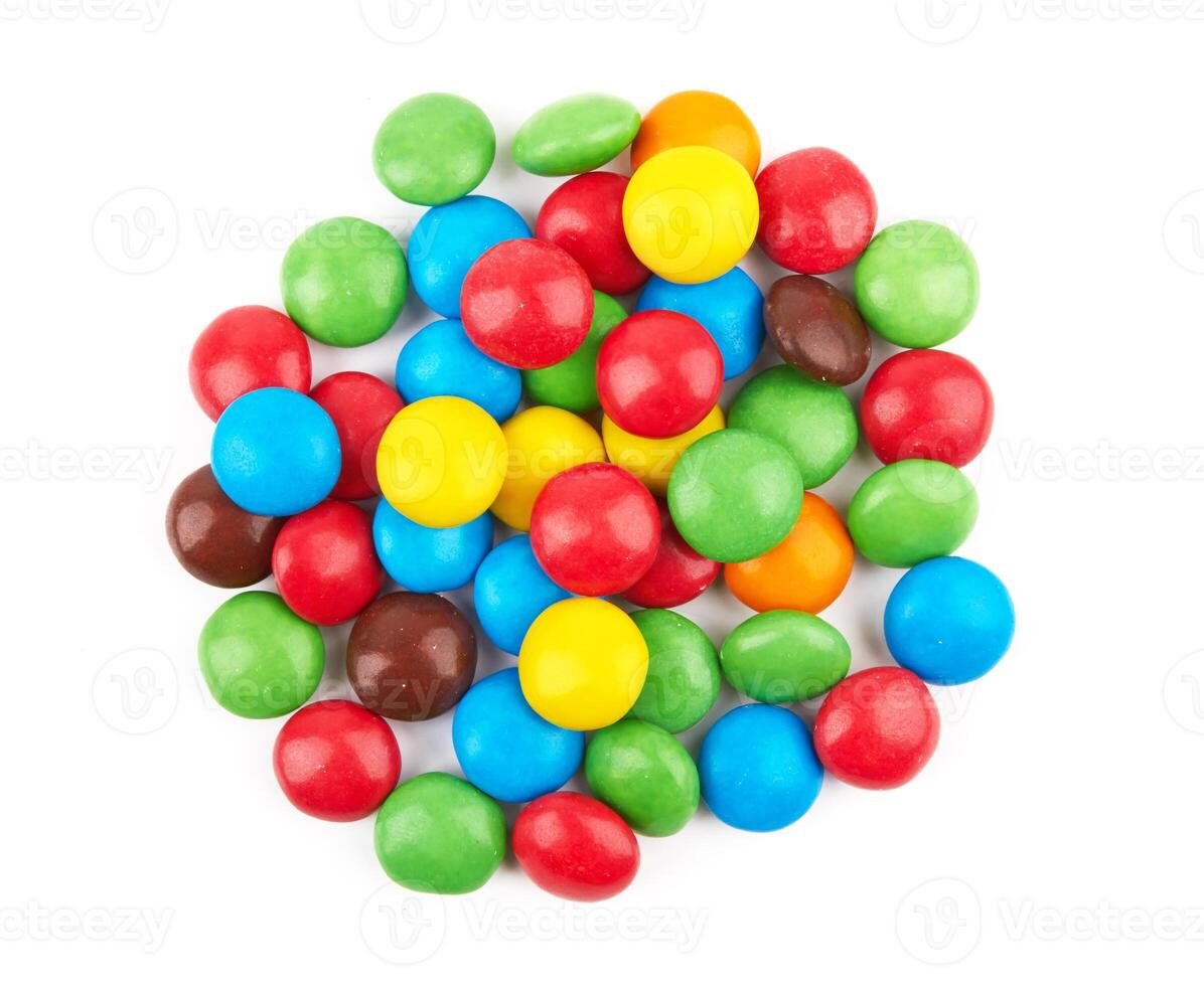 candy on white photo