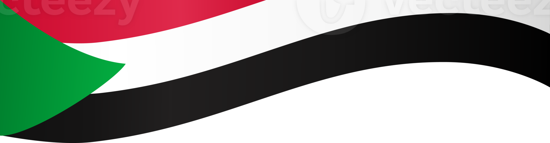 Soudan drapeau vague png
