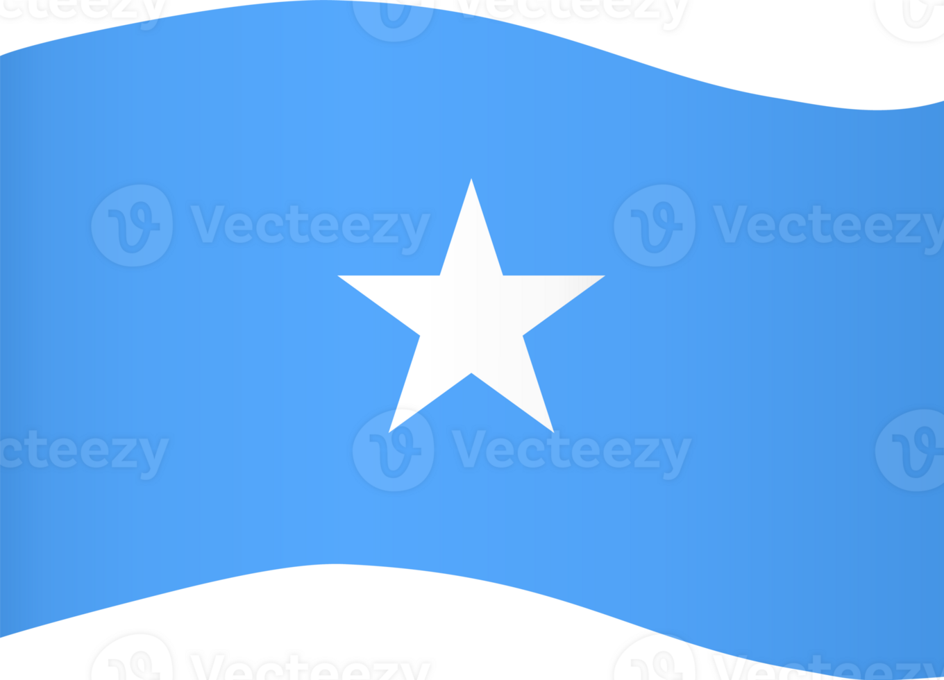 Somalia flag wave png