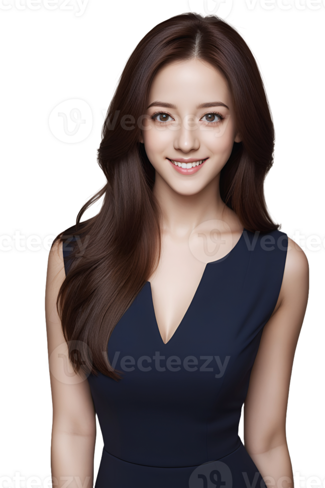 Confident professional woman png