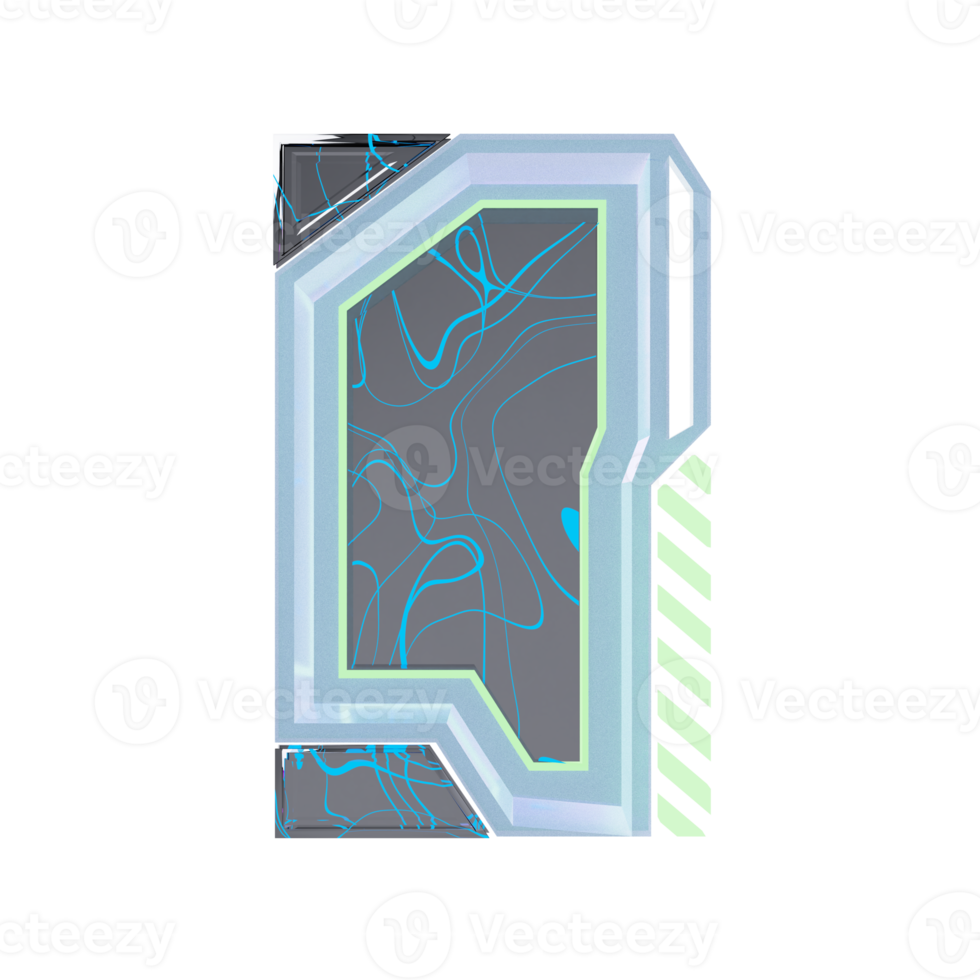 3d HUD Hologram Element png