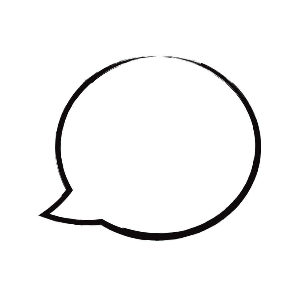 Speech bubble transparent background, transparent chat talking speech bubble png