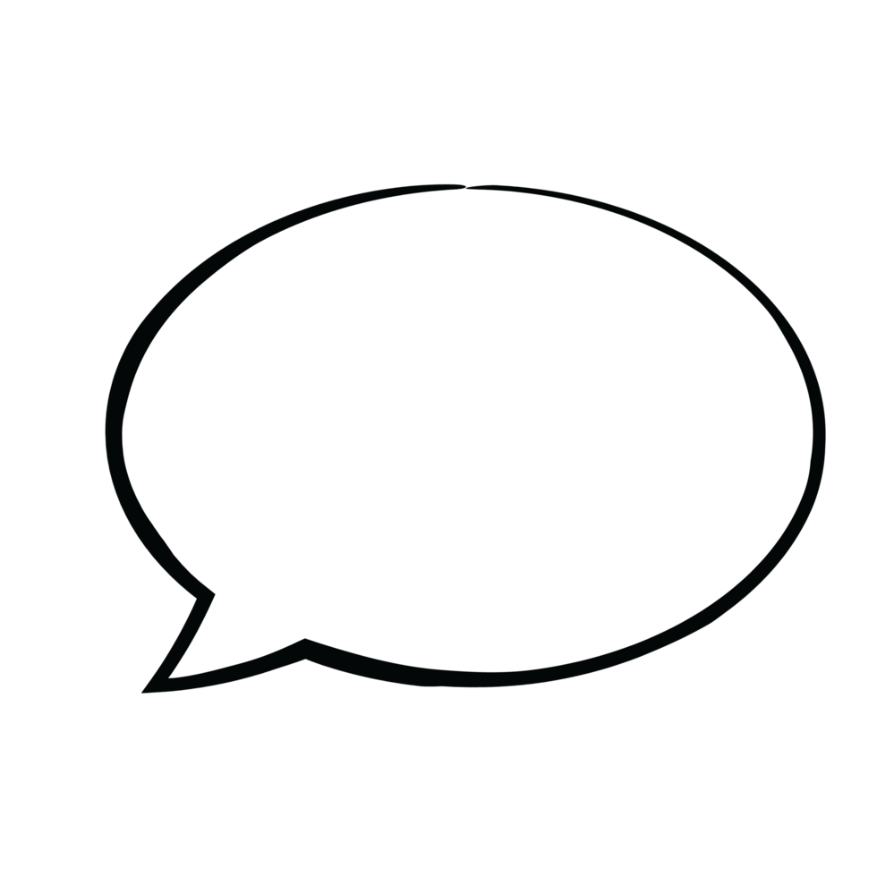 Speech bubble transparent background, transparent chat talking speech bubble png