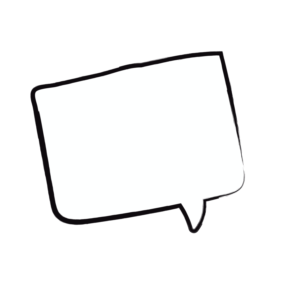 Speech bubble transparent background, transparent chat talking speech bubble png