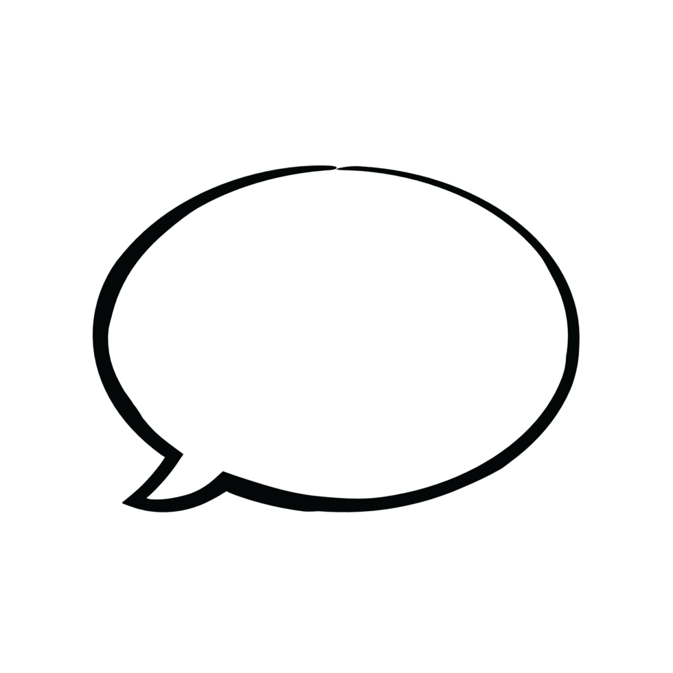Speech bubble transparent background, transparent chat talking speech bubble png