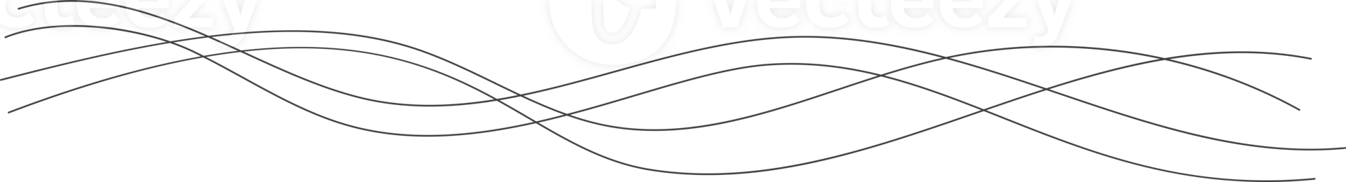 Wavy lines. Abstract illustration of curve flow dynamic design. Liquid music soundwaves. Scribble swirl strokes. Doodle stream art png
