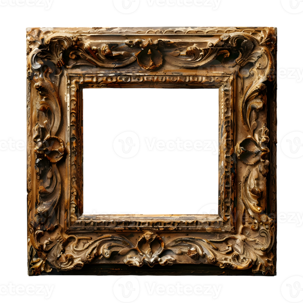 Picture Frame on Transparent Background png