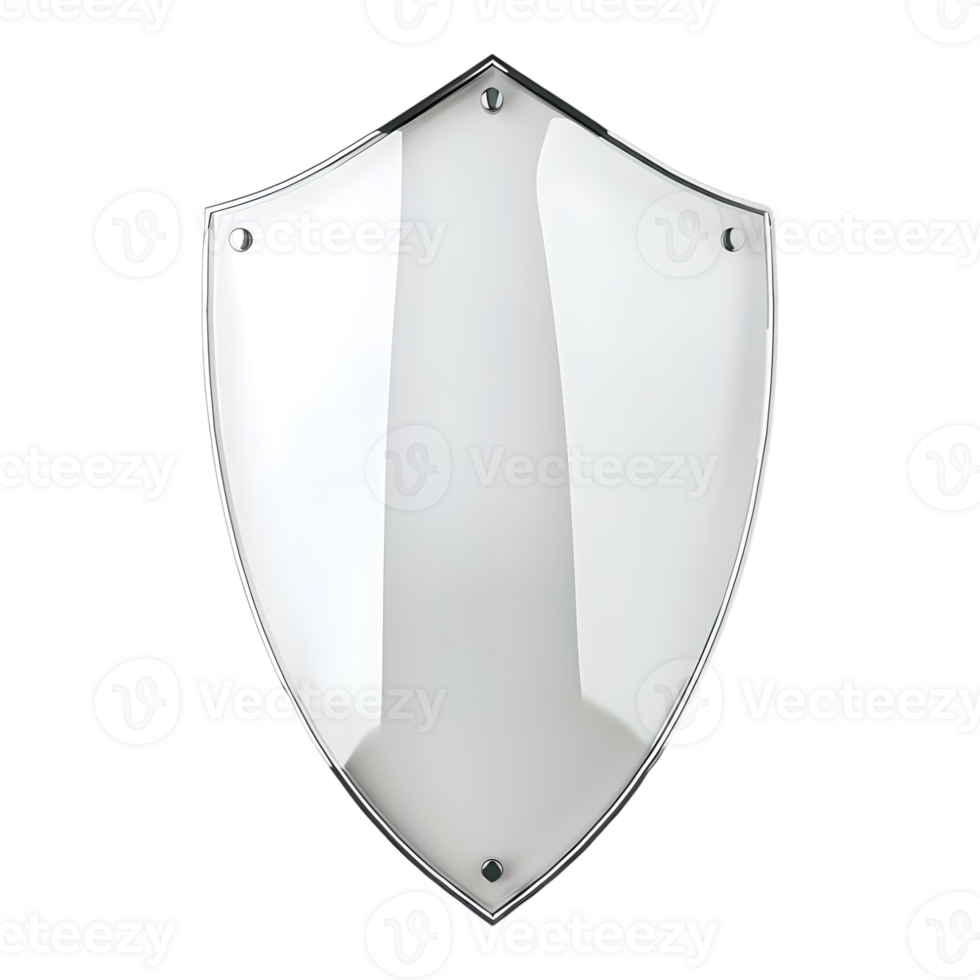 Protection Shield on Transparent Background png