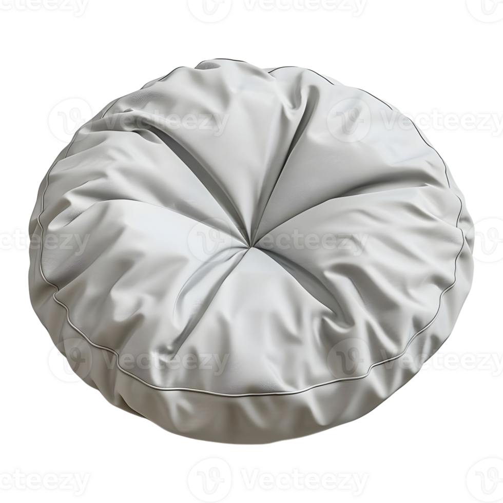 Soft Cushion on Transparent Background png