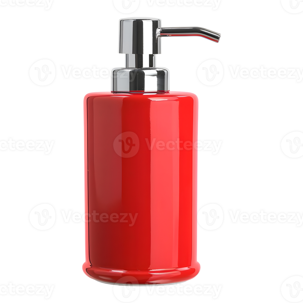 Shampoo Bottle on Transparent Background png