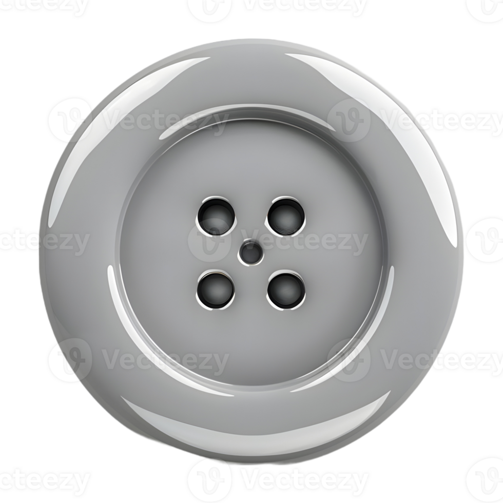 Shirt Round Button on Transparent Background png