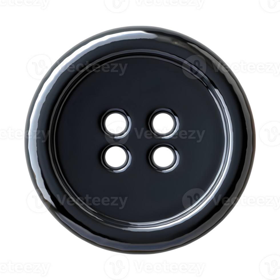 Shirt Round Button on Transparent Background png