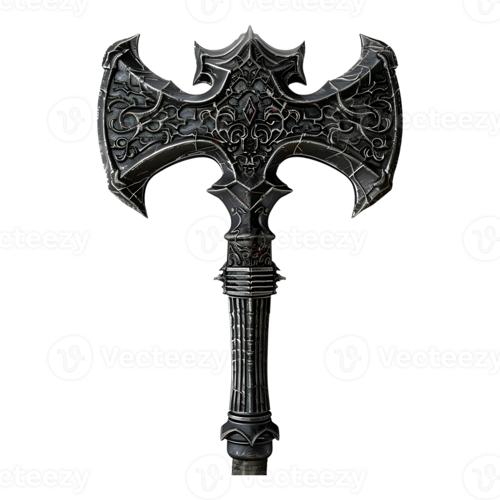 Viking Axe on Transparent Background png