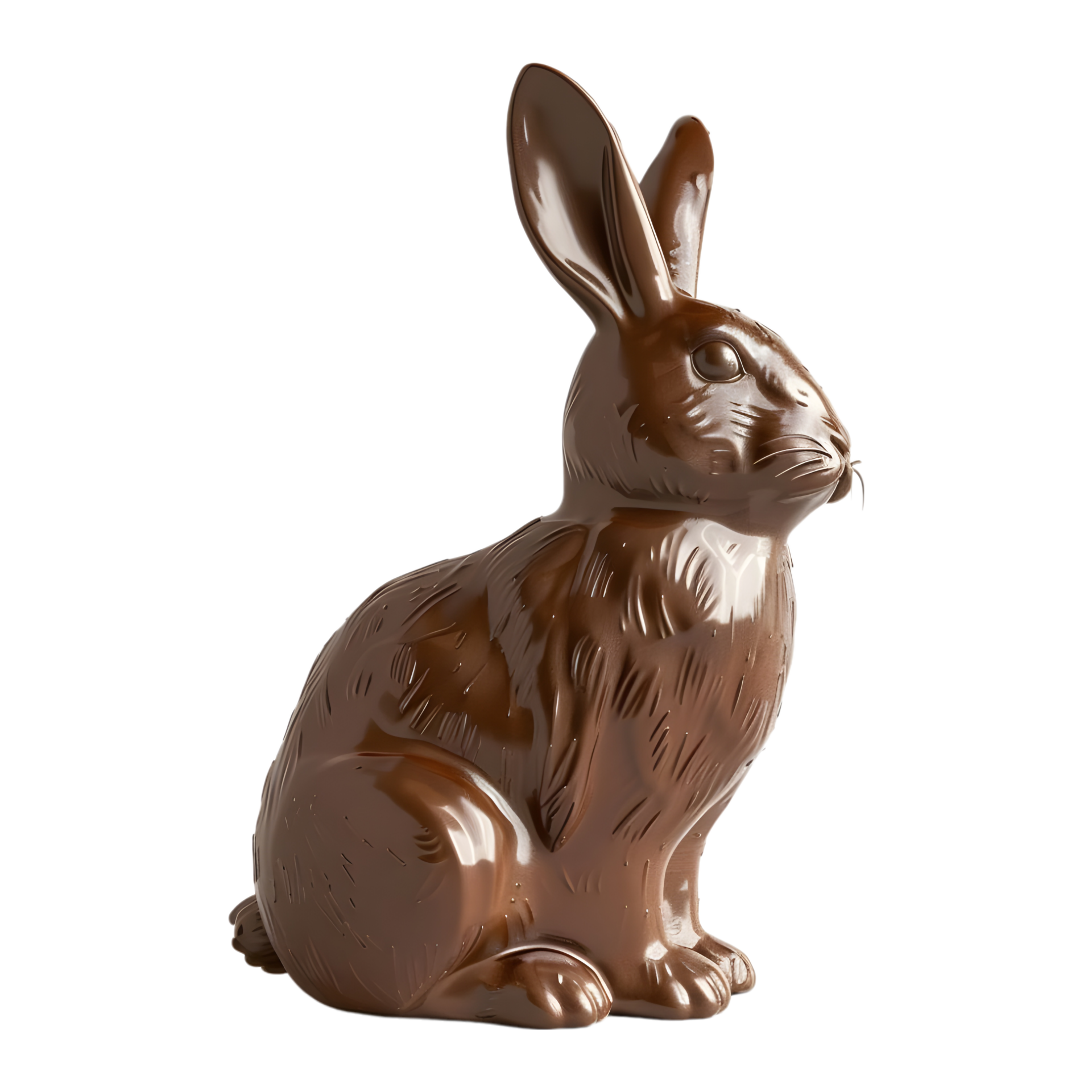 Chocolate Rabbit on Transparent Background 45764469 PNG