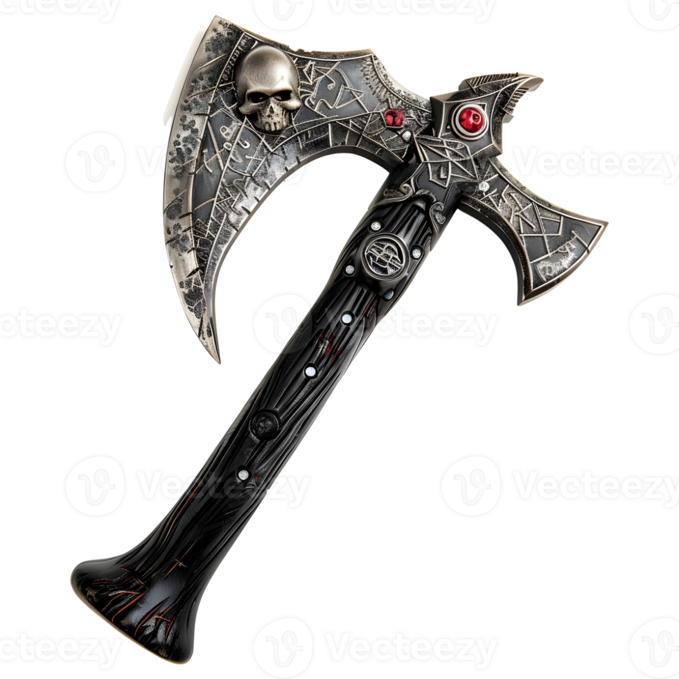 Viking Axe on Transparent Background png
