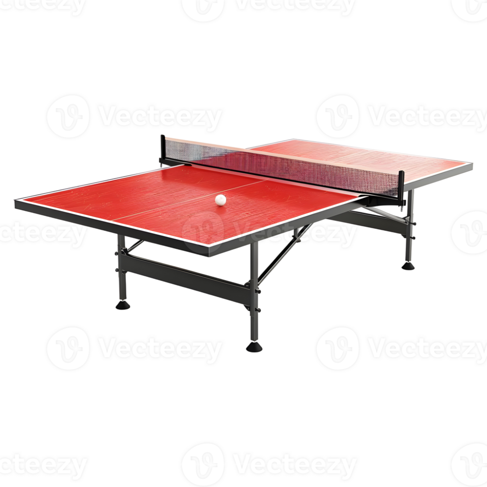 Table Tennis on Transparent Background png