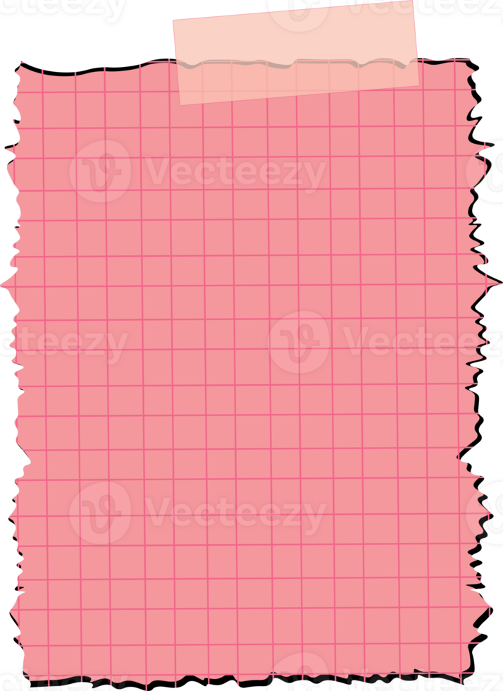 sticky note illustrations with tape png