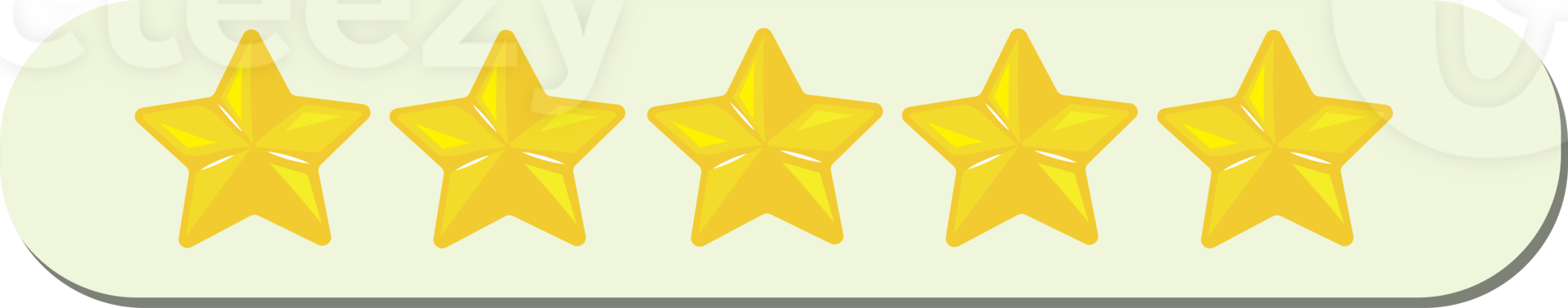 Five Stars Rating png