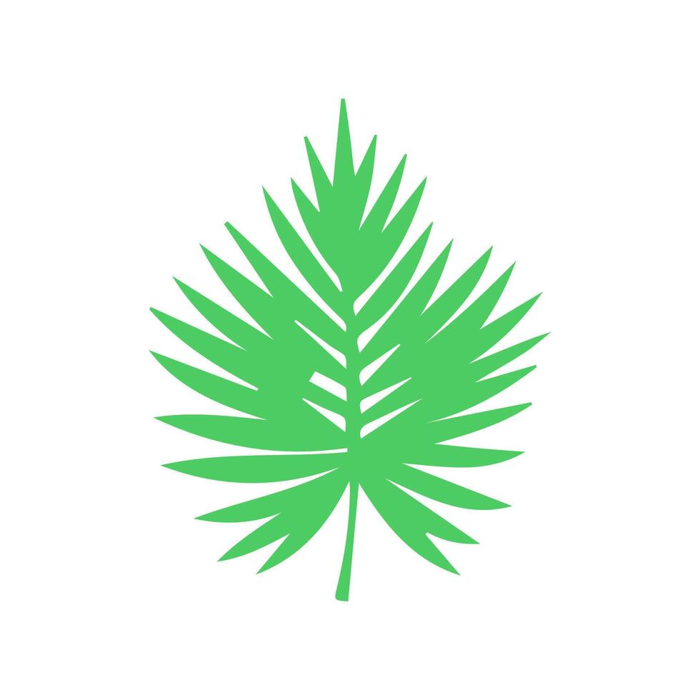 Green leaf. Leaves icon on isolated background. Collection green leaf. Elements design for natural, eco, vegan, bio labels vector