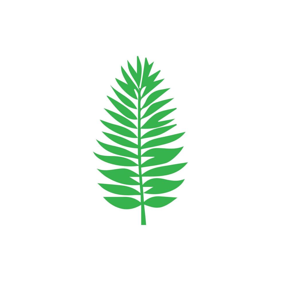 Green leaf icon. Leaves icon on isolated background. Collection green leaf. Elements design for natural, eco, vegan, bio labels vector