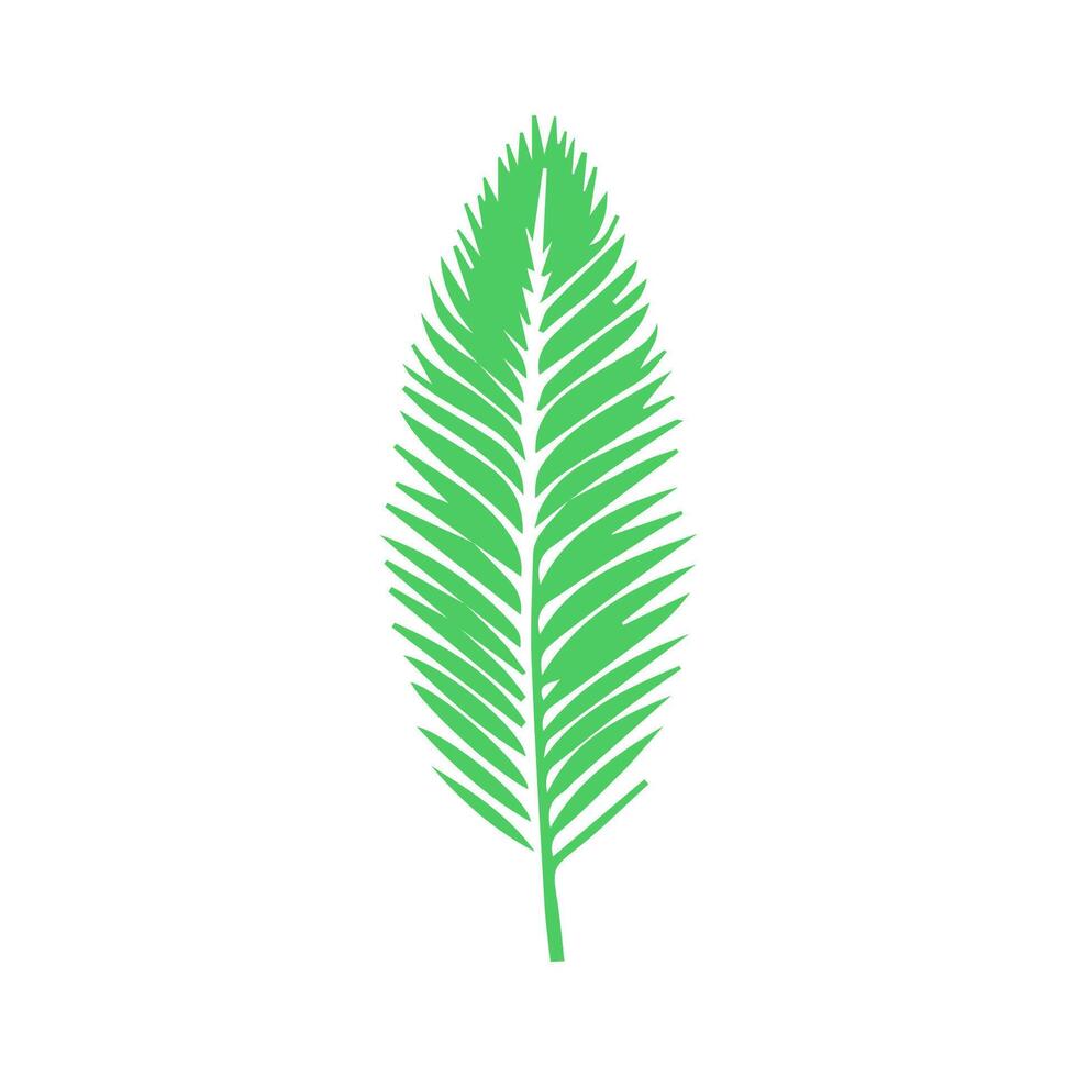 Green leaf. Leaves icon on isolated background. Collection green leaf. Elements design for natural, eco, vegan, bio labels vector