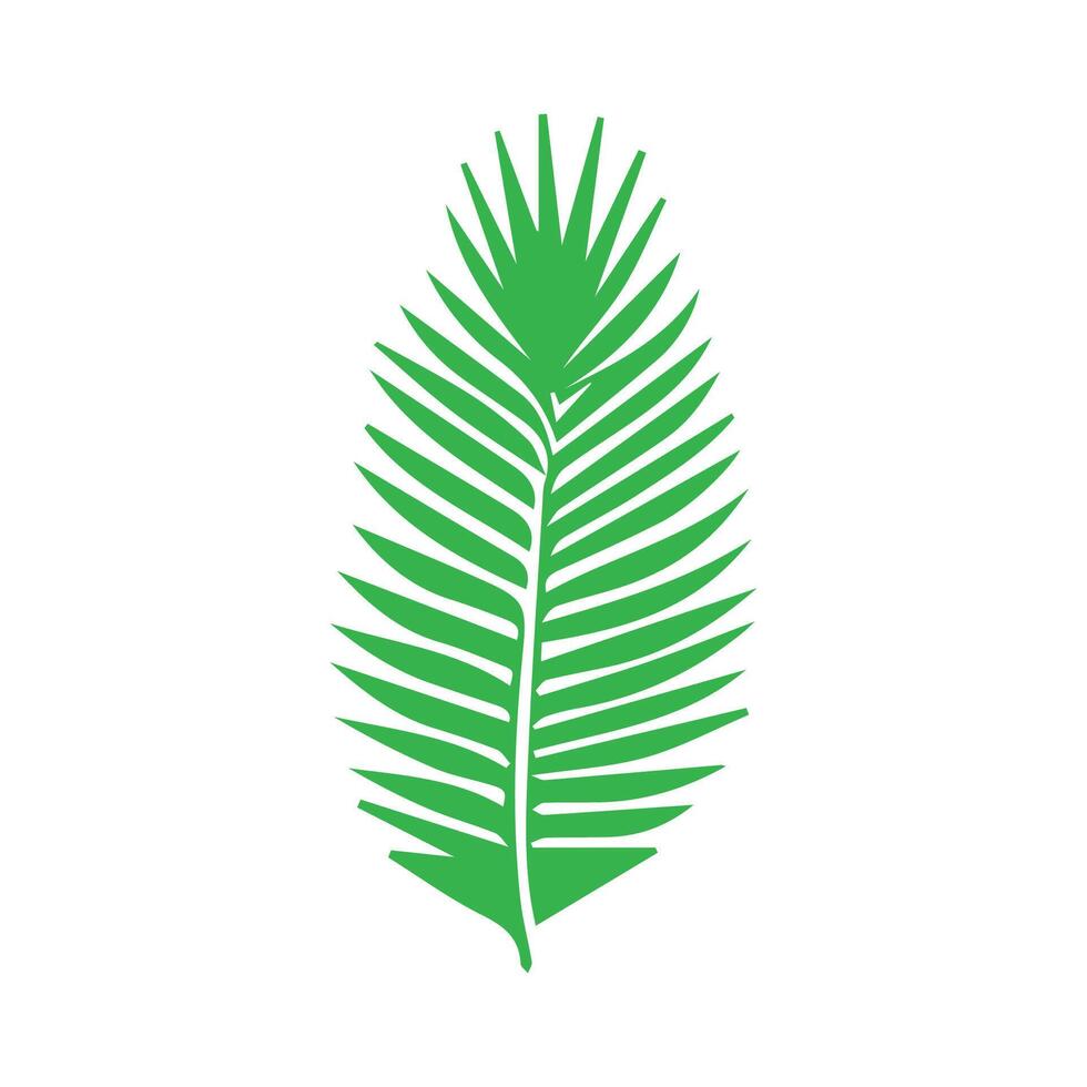 Green leaf icon. Leaves icon on isolated background. Collection green leaf. Elements design for natural, eco, vegan, bio labels vector