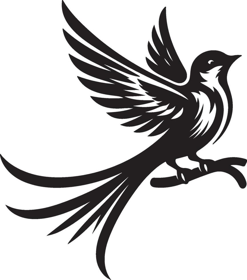 bird illustration eps 10 vector