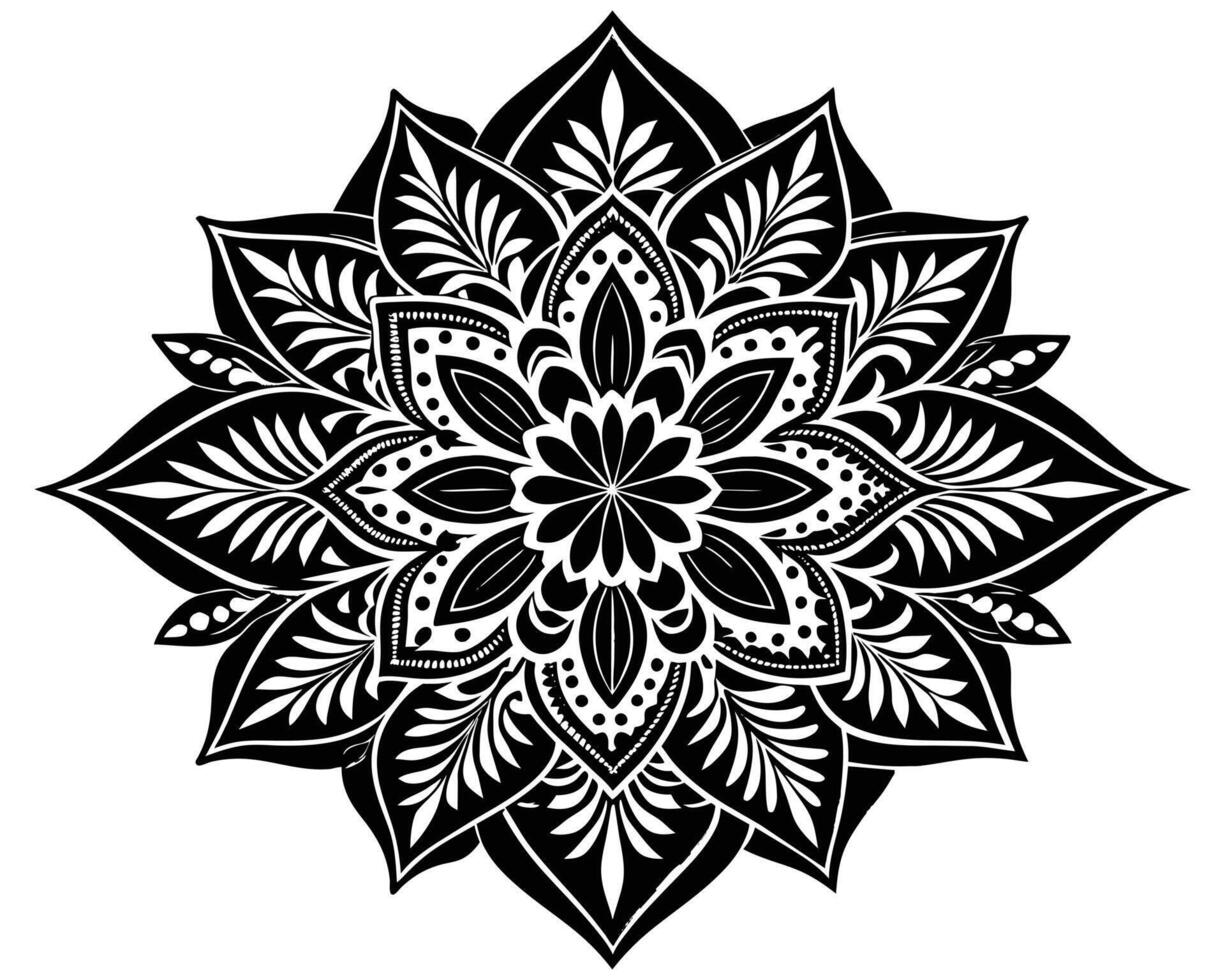 Mandala decorative ornament design vector
