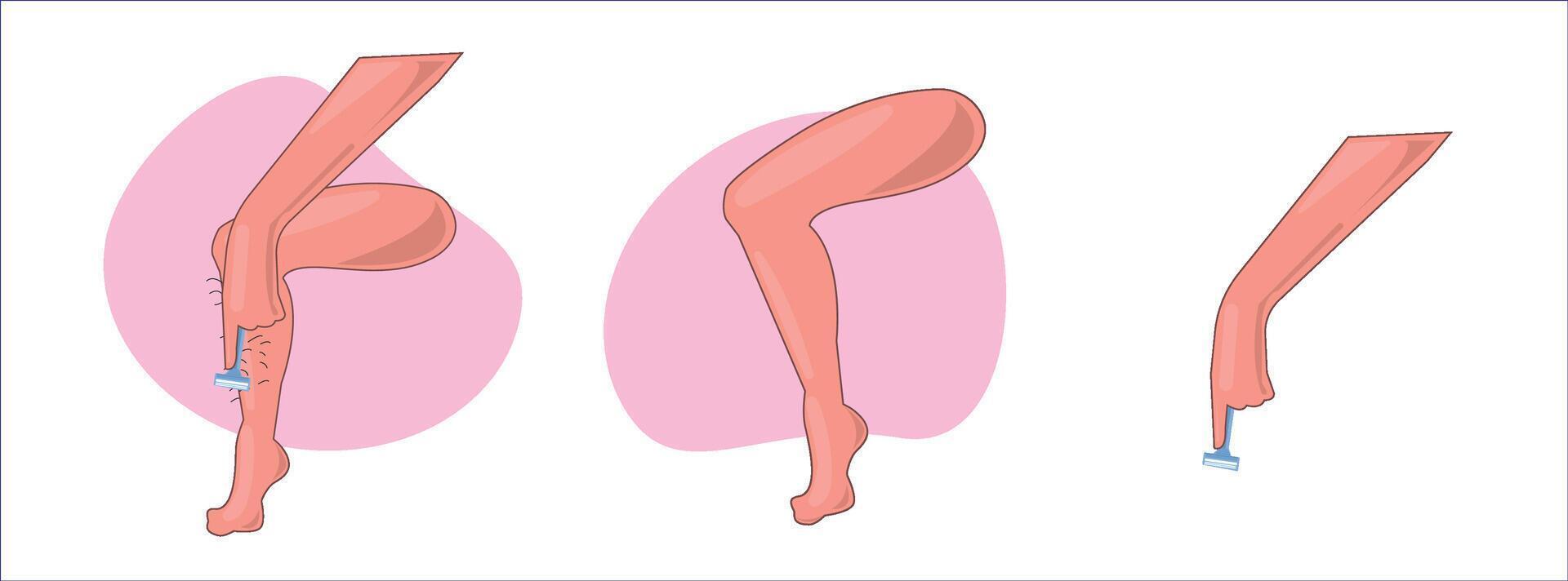 Arm, leg, tongue, mouth, nose, hand, human body parts illustration vector