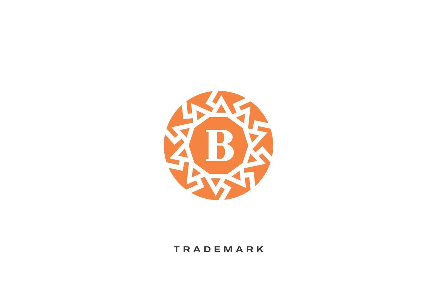 B Letter Trademark Brand Logo vector