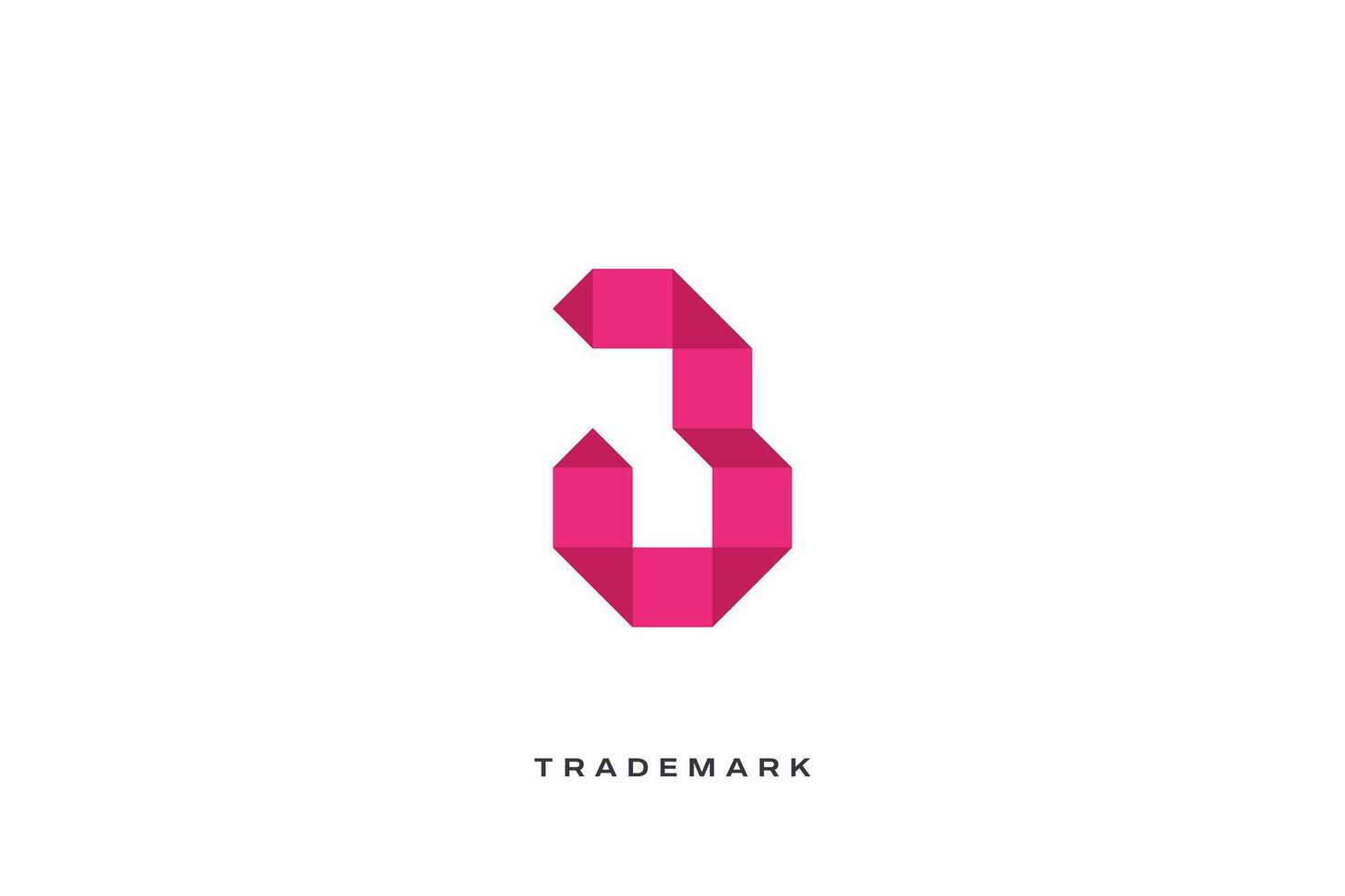 B Letter Trademark Brand Logo vector