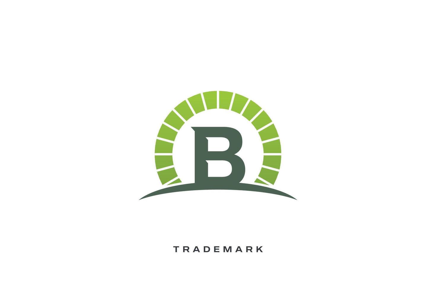 B Letter Trademark Brand Logo vector