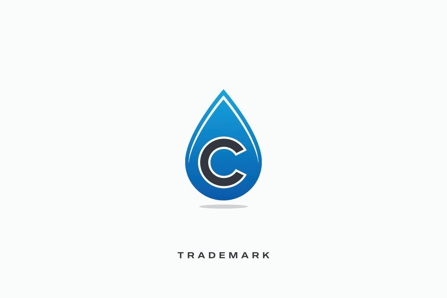 C Letter trademark brand logo vector