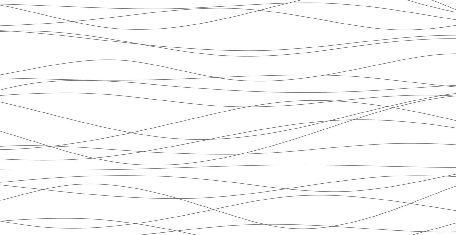 Hand drawn lines. Abstract pattern wave simple seamless, smooth pattern, web design, greeting card, textile, Technology background, Eps 10 illustration vector