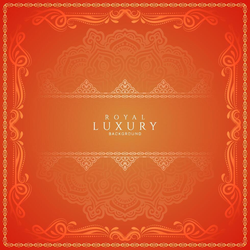 Elegant stylish floral frame classic beautiful background vector