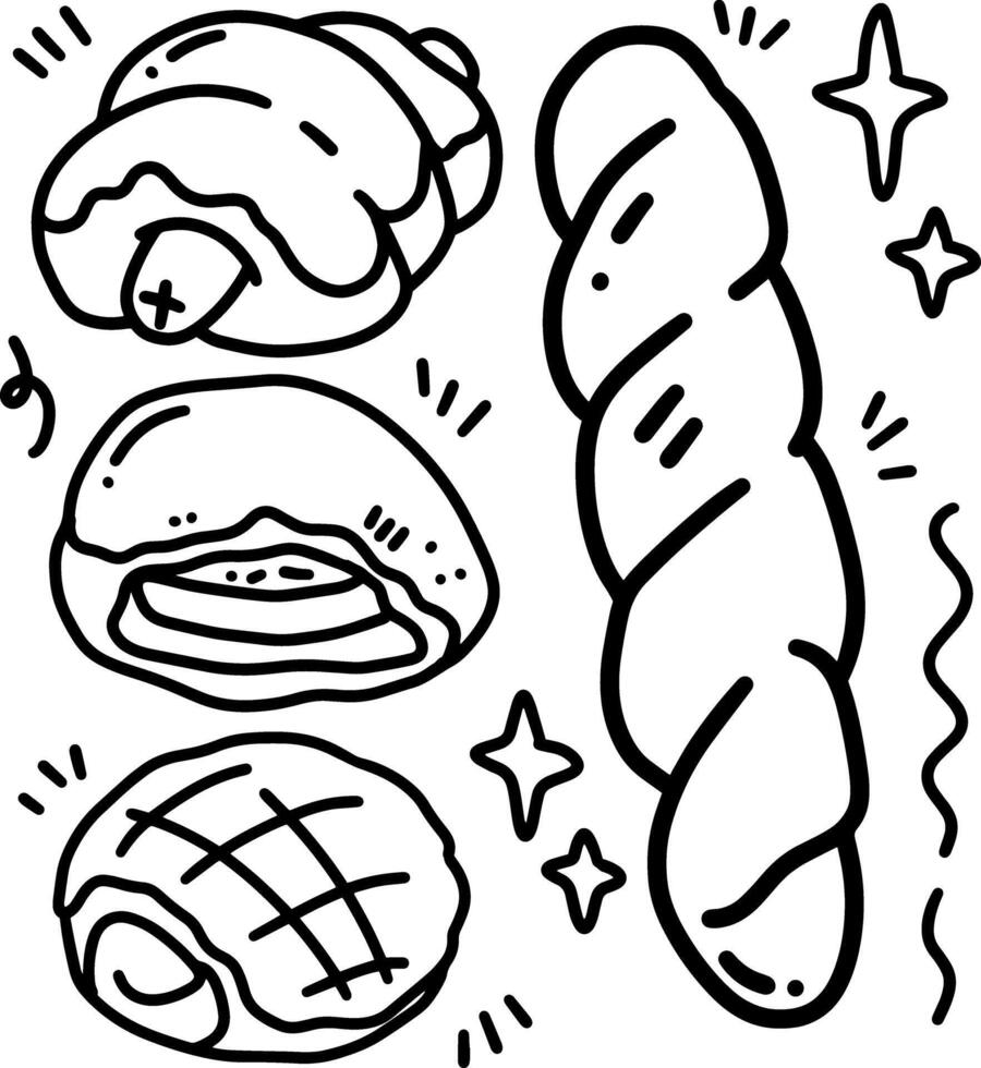 dessert element design for templates. vector