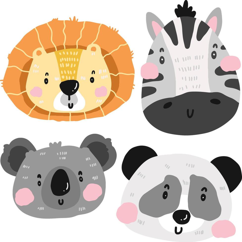 animals element design for templates. vector