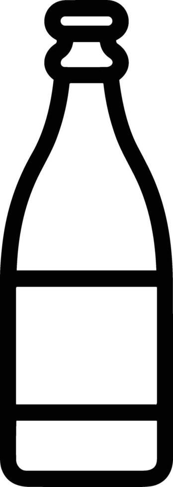 Bottle drink icon symbol image. Illustration of the drink water bottle glass design image vector