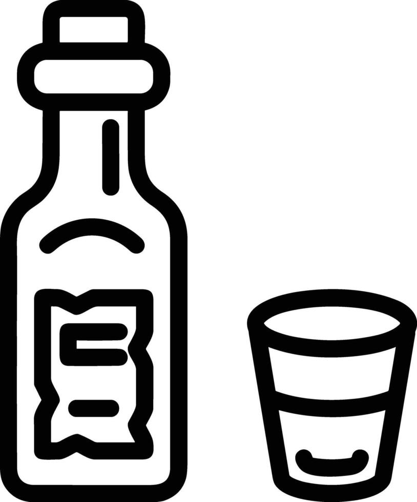 Bottle drink icon symbol image. Illustration of the drink water bottle glass design image vector